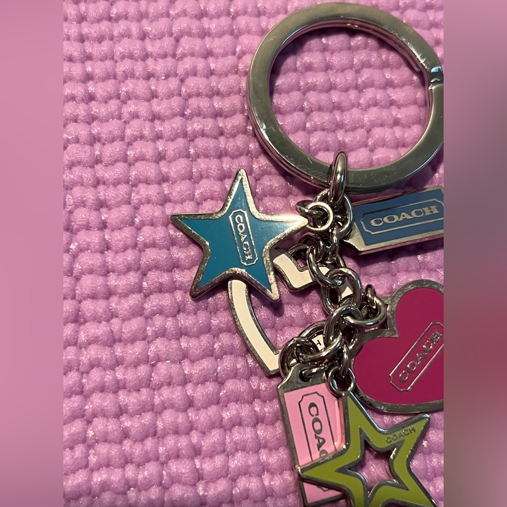 Coach Multicolor Keychain with Charms - Picture 5 of 6
